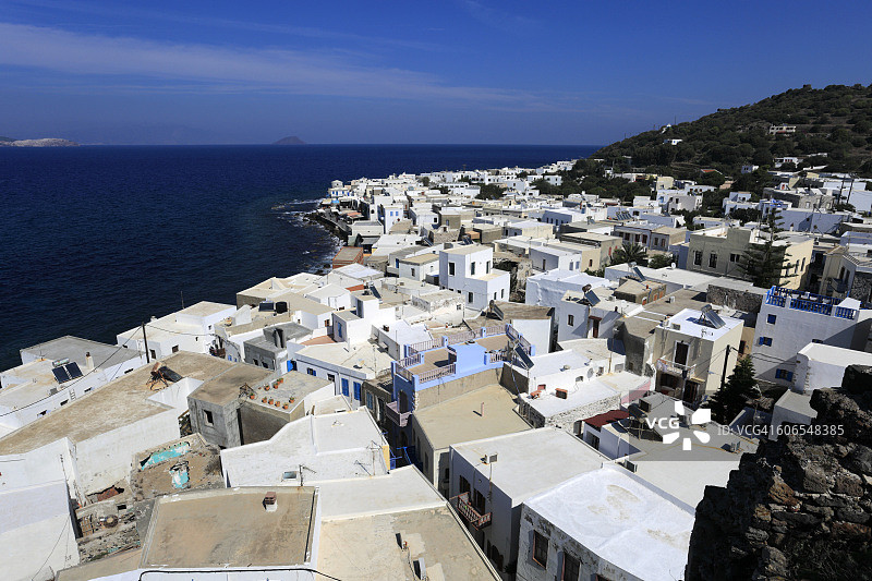曼德拉基镇的夏季景色图片素材