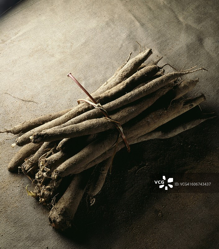 成捆的婆罗门参图片素材