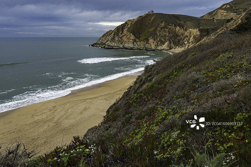 格雷鲸湾州立海滩图片素材