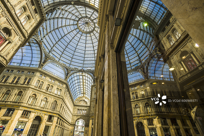 翁贝托一世拱廊街图片素材