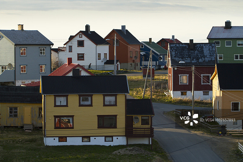 挪威梅哈姆镇风光图片素材