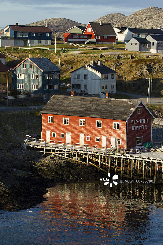 挪威梅哈姆镇风光图片素材