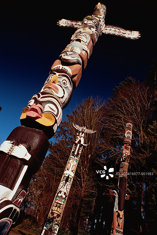 图腾柱图片素材