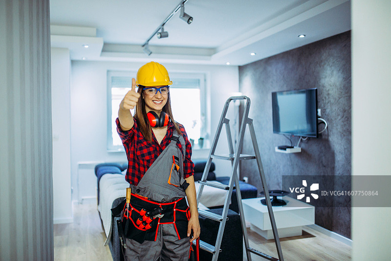 热爱她的工作图片素材