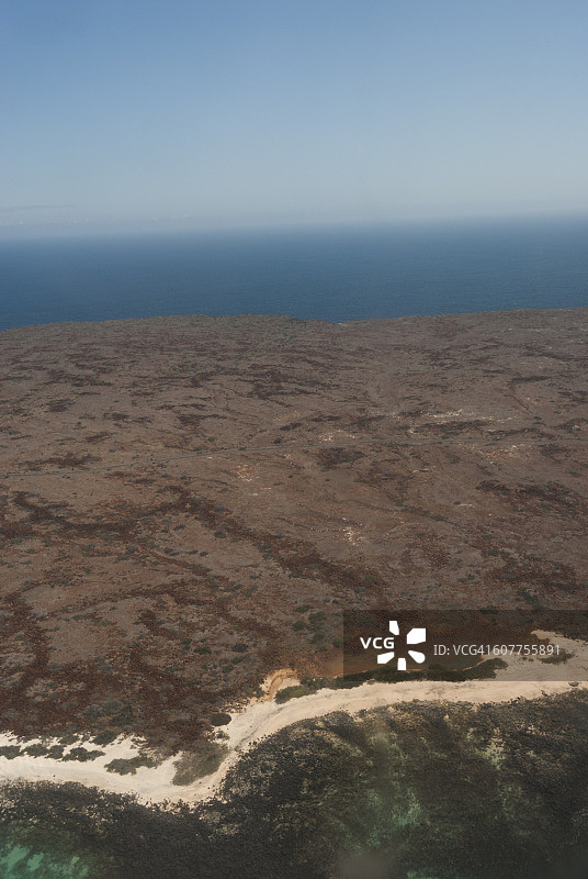 从空中俯瞰：西摩岛图片素材