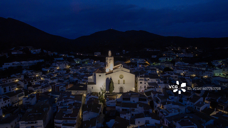 卡达克斯的圣玛丽亚教堂图片素材