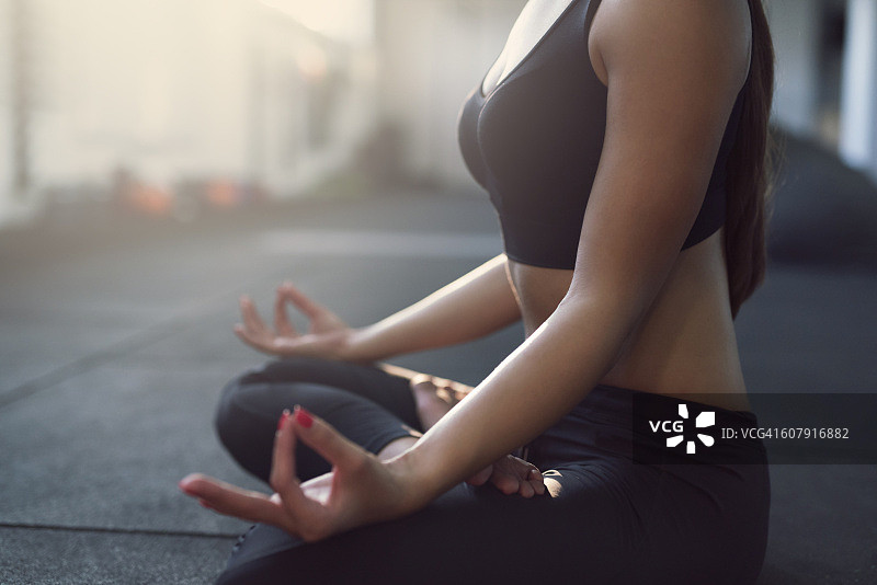 平静的呼吸图片素材