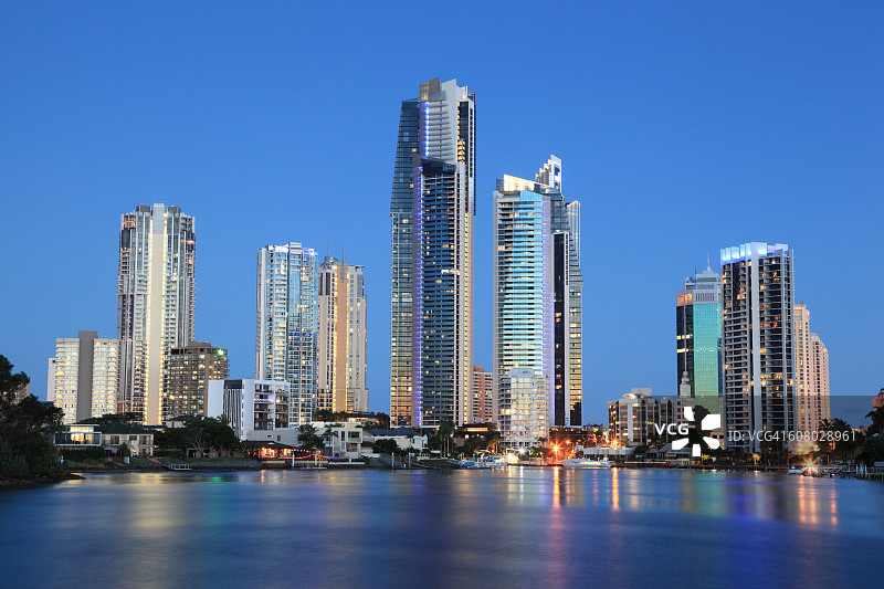 昆士兰州黄金海岸图片素材