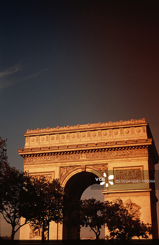 凯旋门图片素材