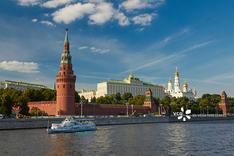 莫斯科的克里姆林宫图片素材