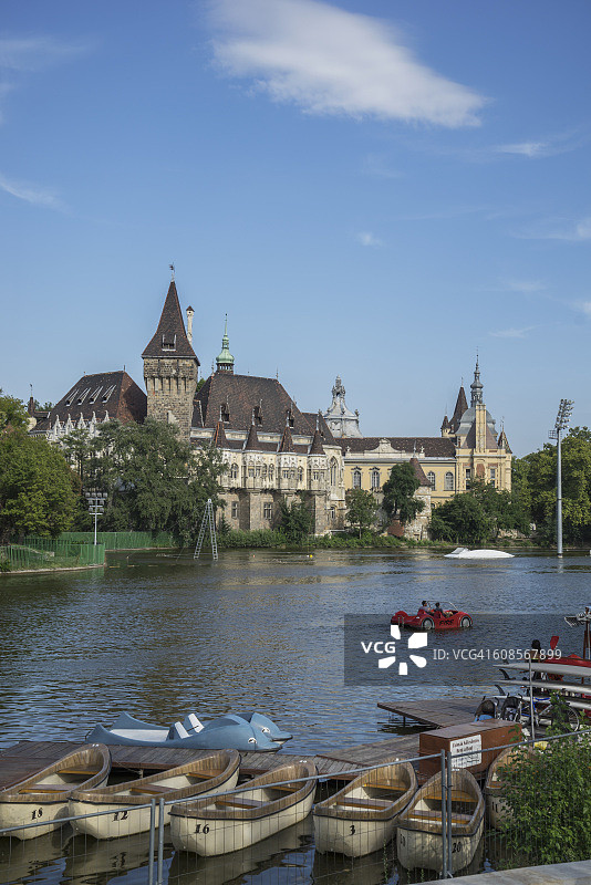 布达佩斯：维达杭亚城堡图片素材