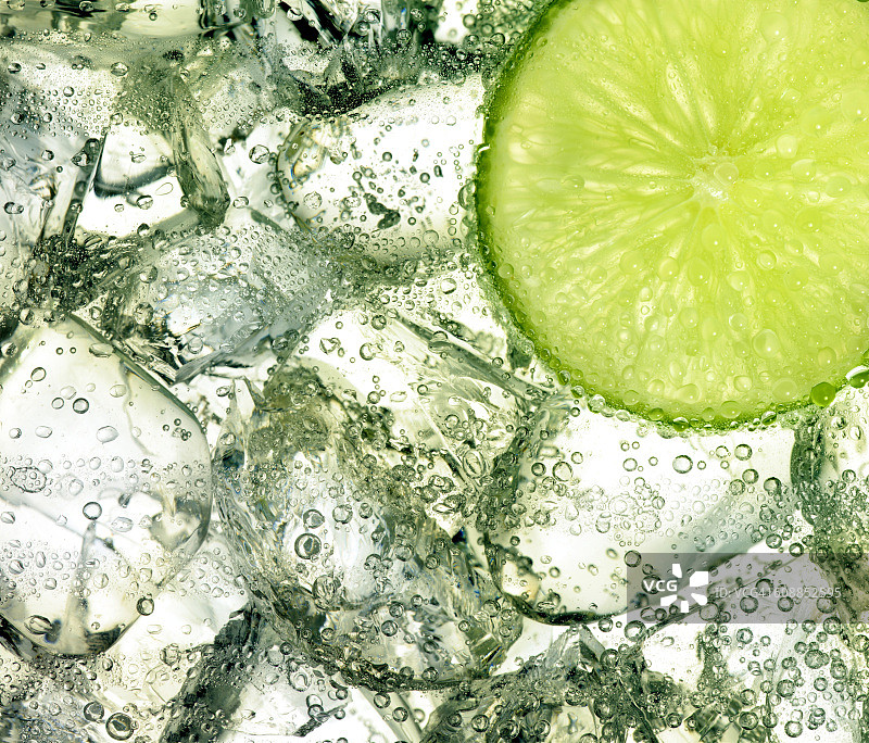 冰与青柠图片素材