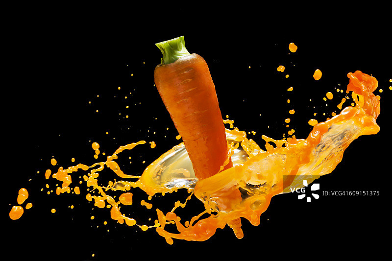 胡萝卜蔬菜汁图片素材