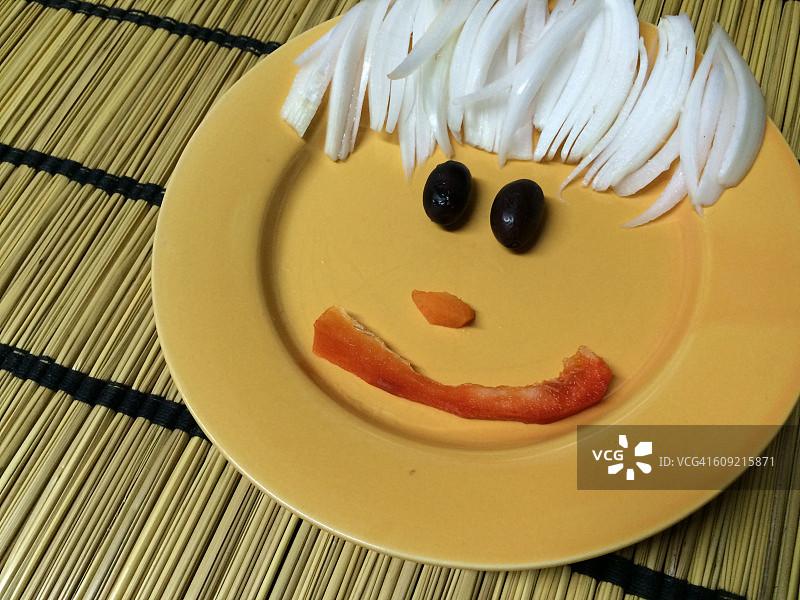 食物脸谱图片素材