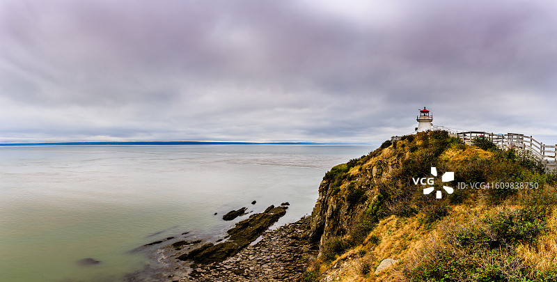 昂拉热角灯塔图片素材