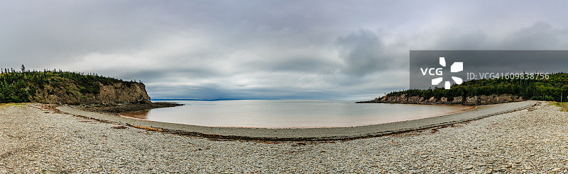 恩拉热角附近的泻湖图片素材
