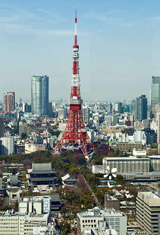 东京塔，日本图片素材
