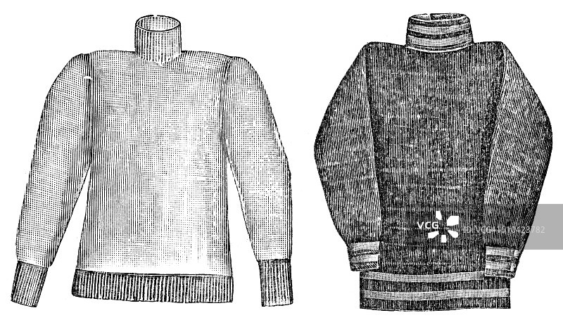 开衫毛衣图片素材