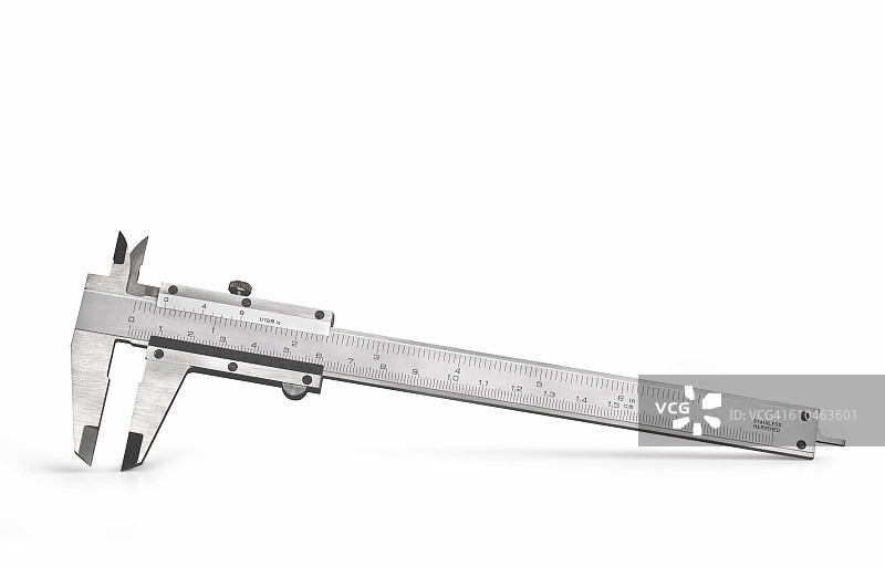 带复制空间的游标卡尺图片素材