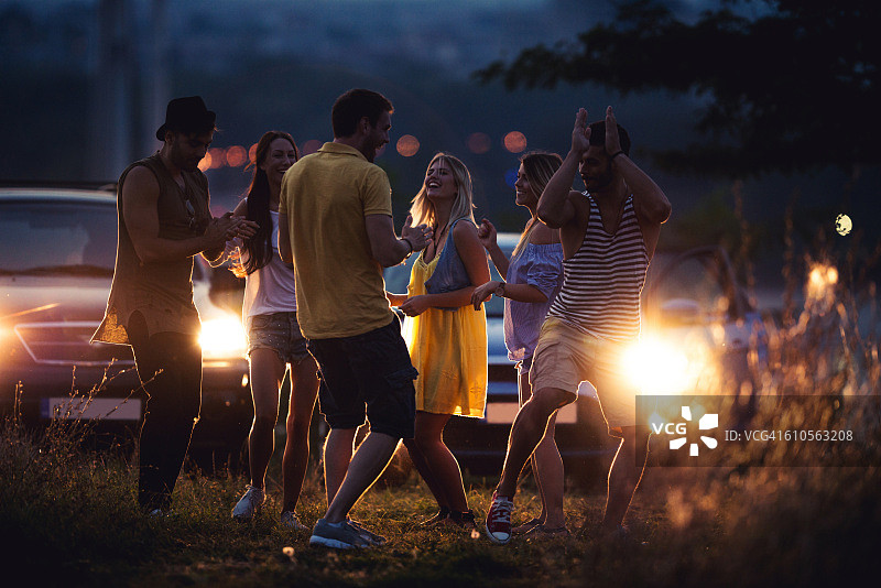夜间派对图片素材