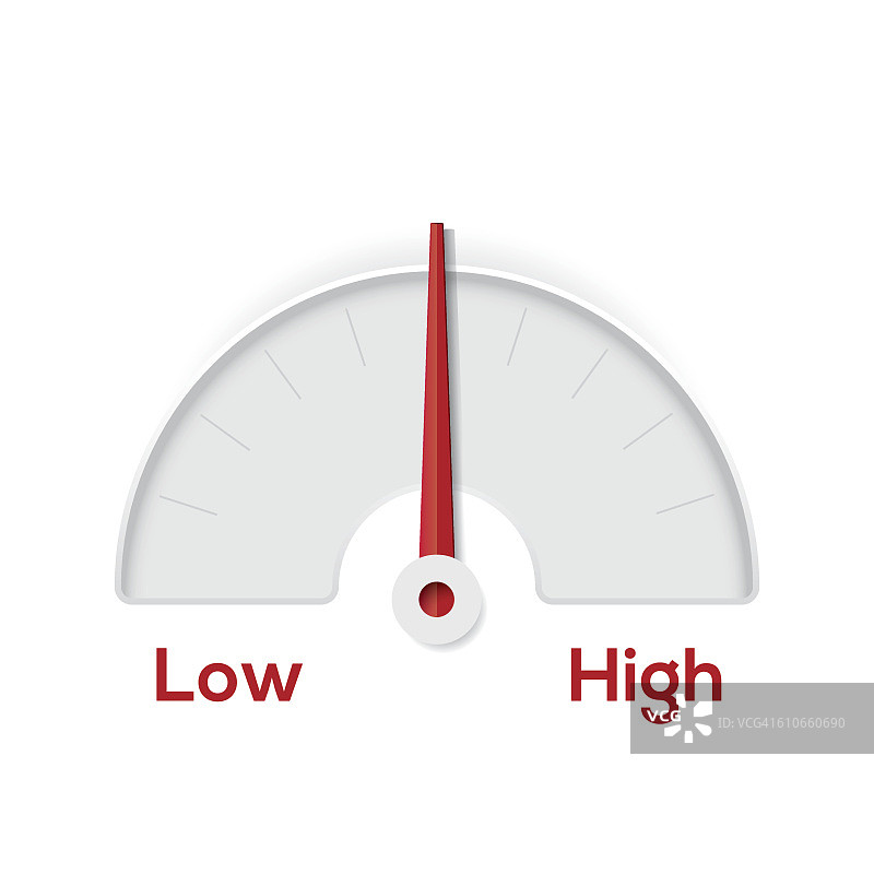 低高指示器图片素材