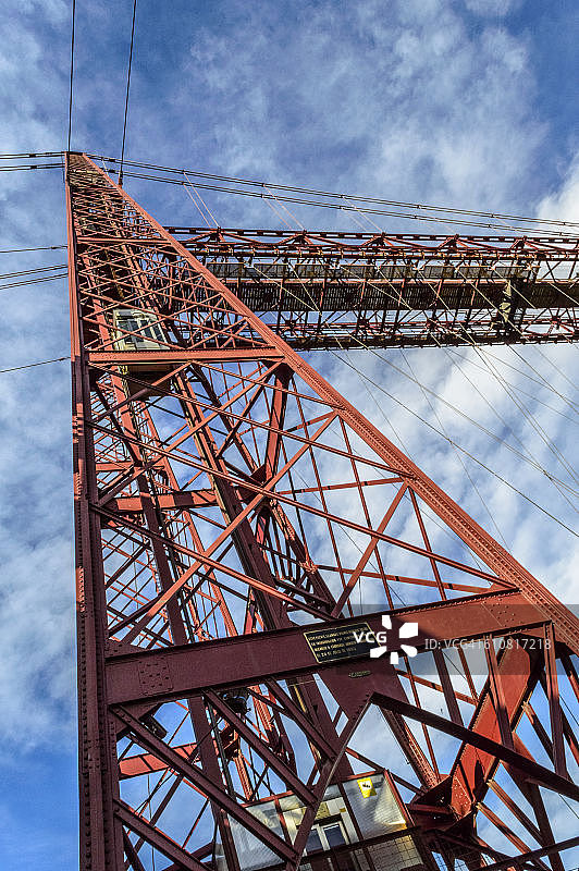 西班牙毕尔巴鄂葡萄牙莱特维兹卡亚桥细节图片素材