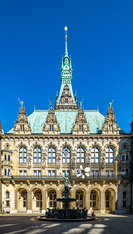 德国汉堡市政厅图片素材