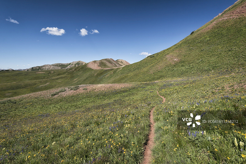 落基山脉马龙-斯诺马斯荒野的景观图片素材