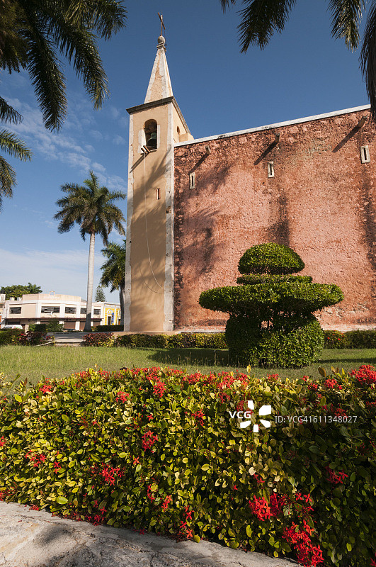 墨西哥梅里达圣安娜教堂图片素材