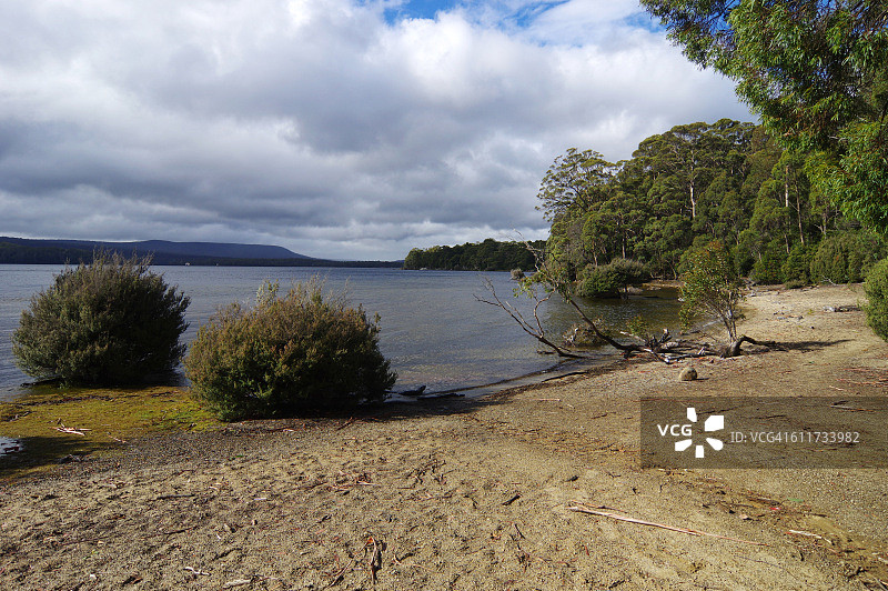 圣克莱尔湖沙滩图片素材