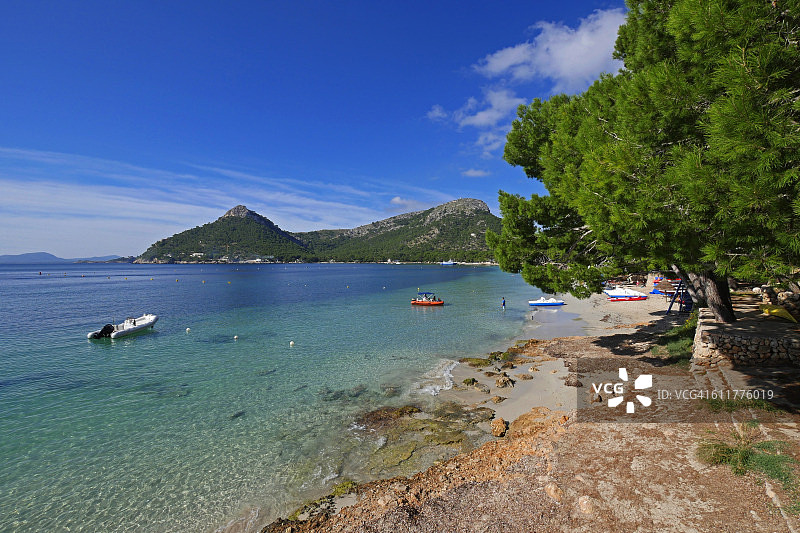 马略卡岛福门托角卡拉皮德拉波萨达图片素材