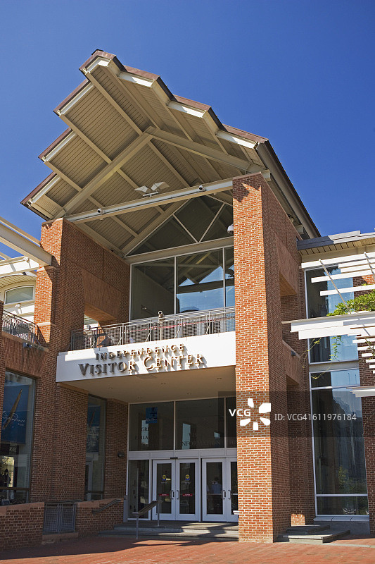 独立游客中心图片素材