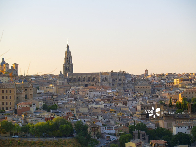 托莱多大教堂古城风光图片素材