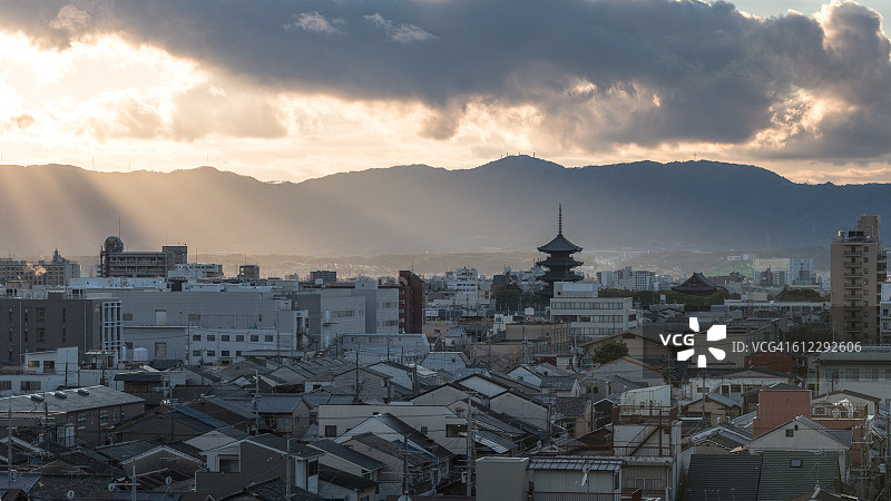 京都市景色图片素材