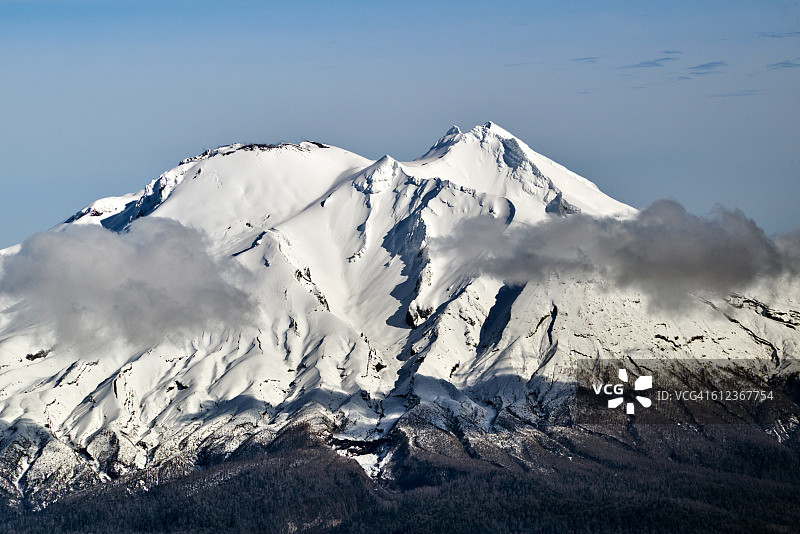卡尔布科火山图片素材
