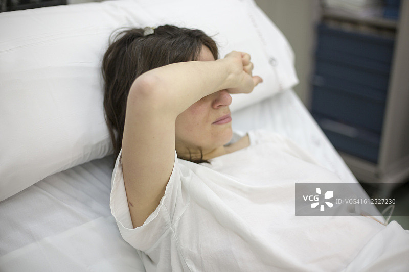 住院的孕妇图片素材