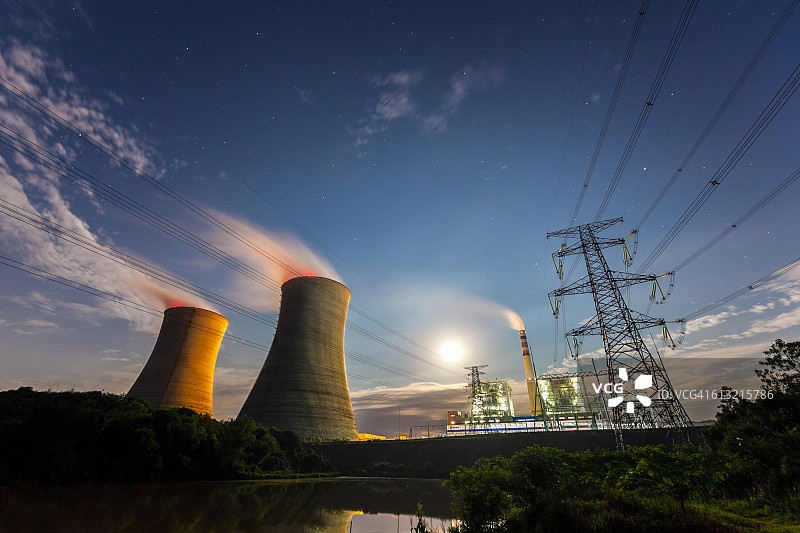火力发电厂图片素材