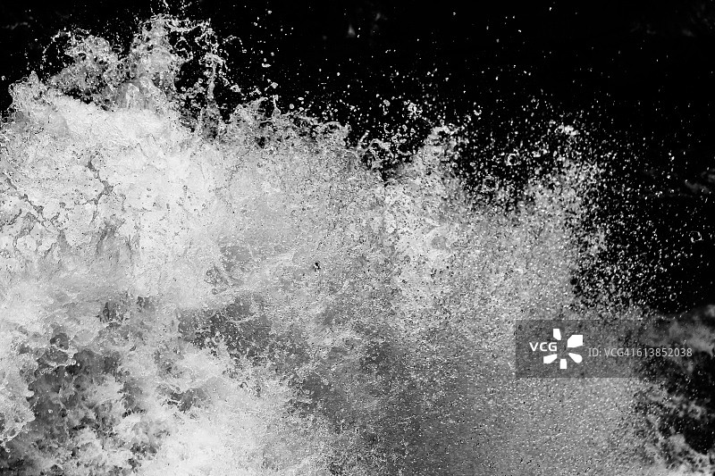 莫奈斯瀑布特写图片素材