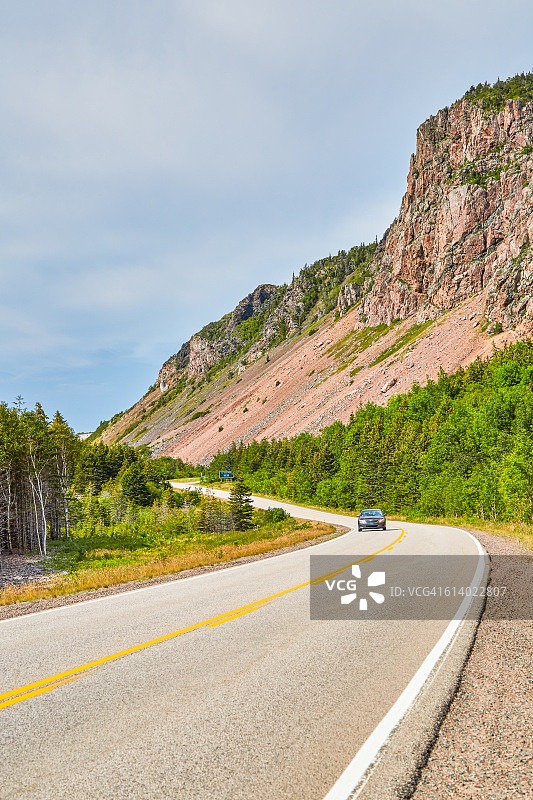 卡伯特海 trail 公路，布雷顿角图片素材