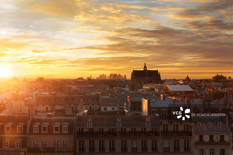 巴黎蓬皮杜中心图片素材