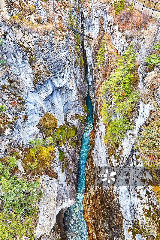 加拿大库特尼国家公园大理石峡谷图片素材
