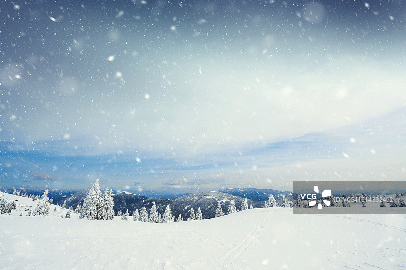 暴风雪图片素材