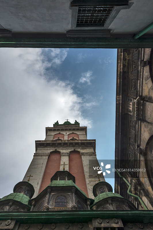 利沃夫变容教堂图片素材