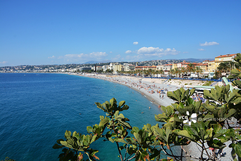 法国尼斯海滩图片素材