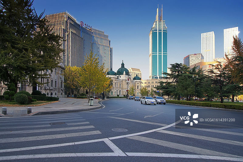 大连中山广场图片素材