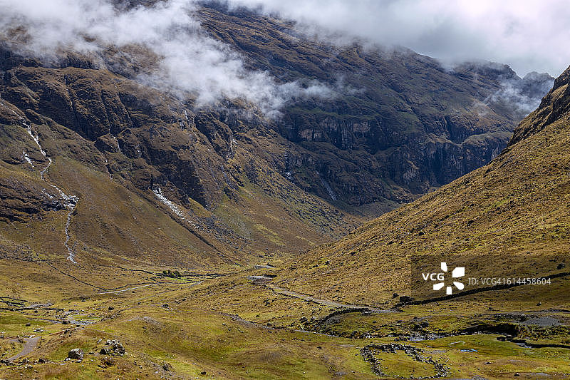 永加斯山谷的乔罗步道图片素材