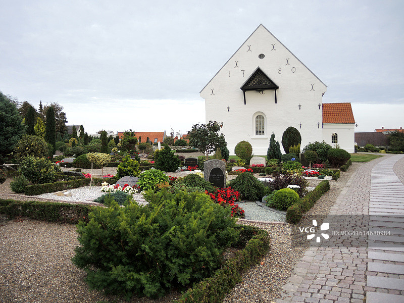 丹麦墓地图片素材