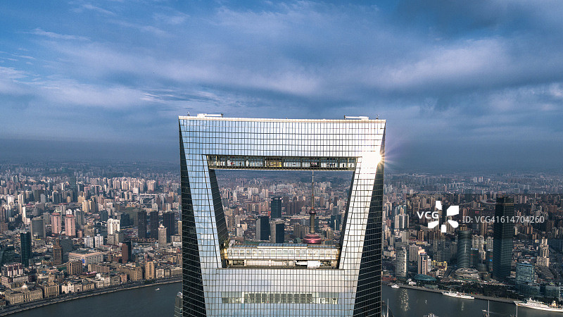 上海城市航拍图片素材