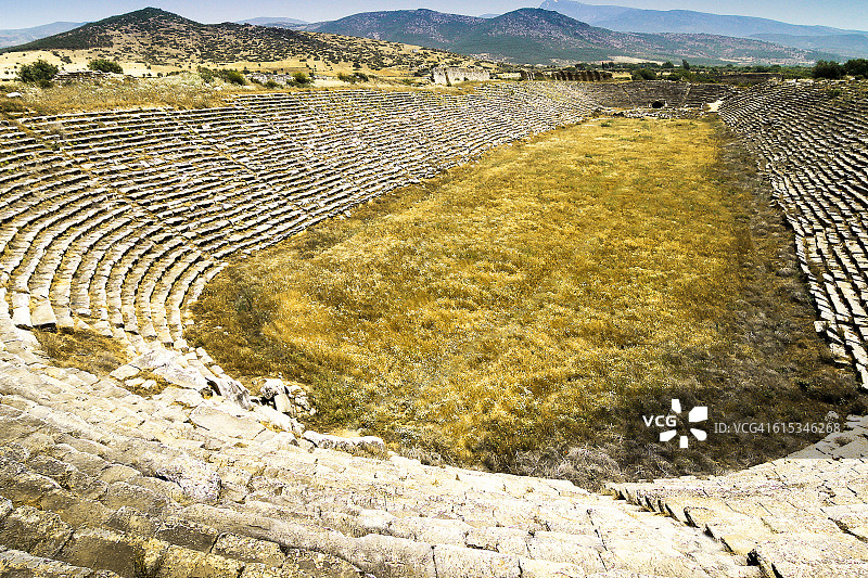 土耳其阿芙罗狄西亚体育场图片素材