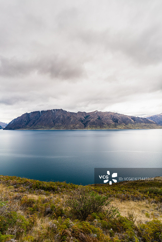 新西兰奥塔哥哈威亚湖图片素材